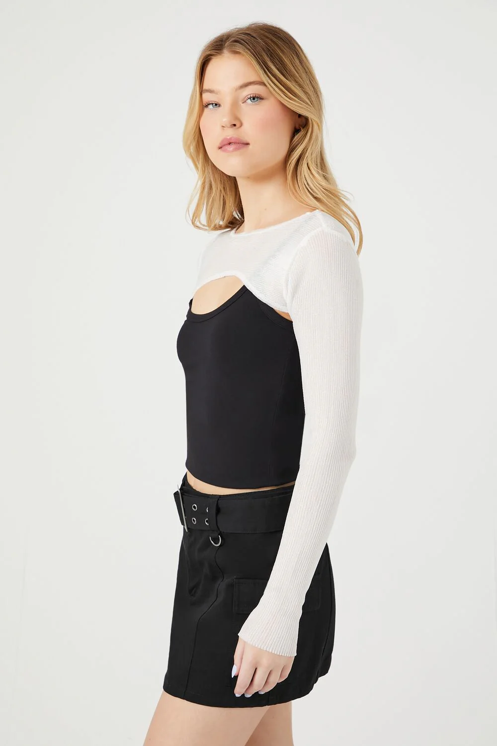 Bratz x F21 Super Cropped Sweater - Image 2
