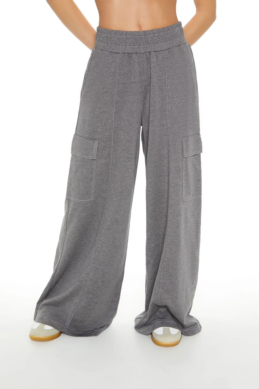 Wide-Leg Cargo Pants - Image 4