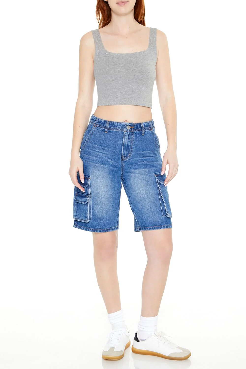 Cropped Tank Top - Image 14