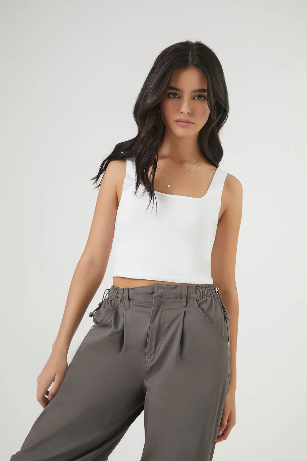 Cropped Tank Top - Image 6