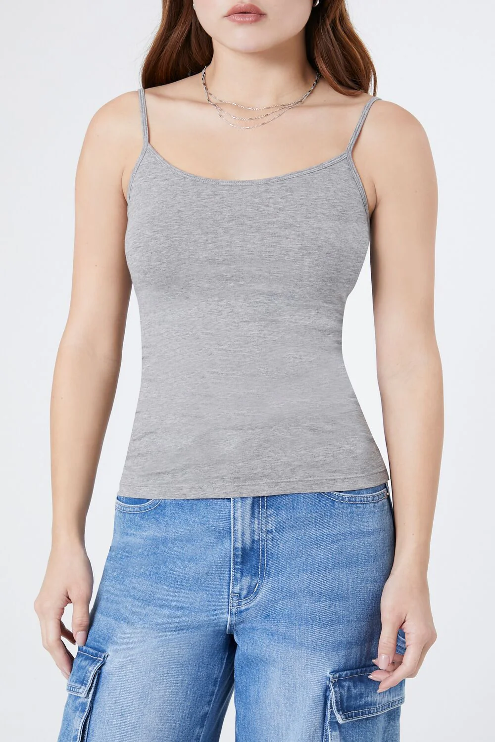 Cotton Scoop Neck Cami - Image 9