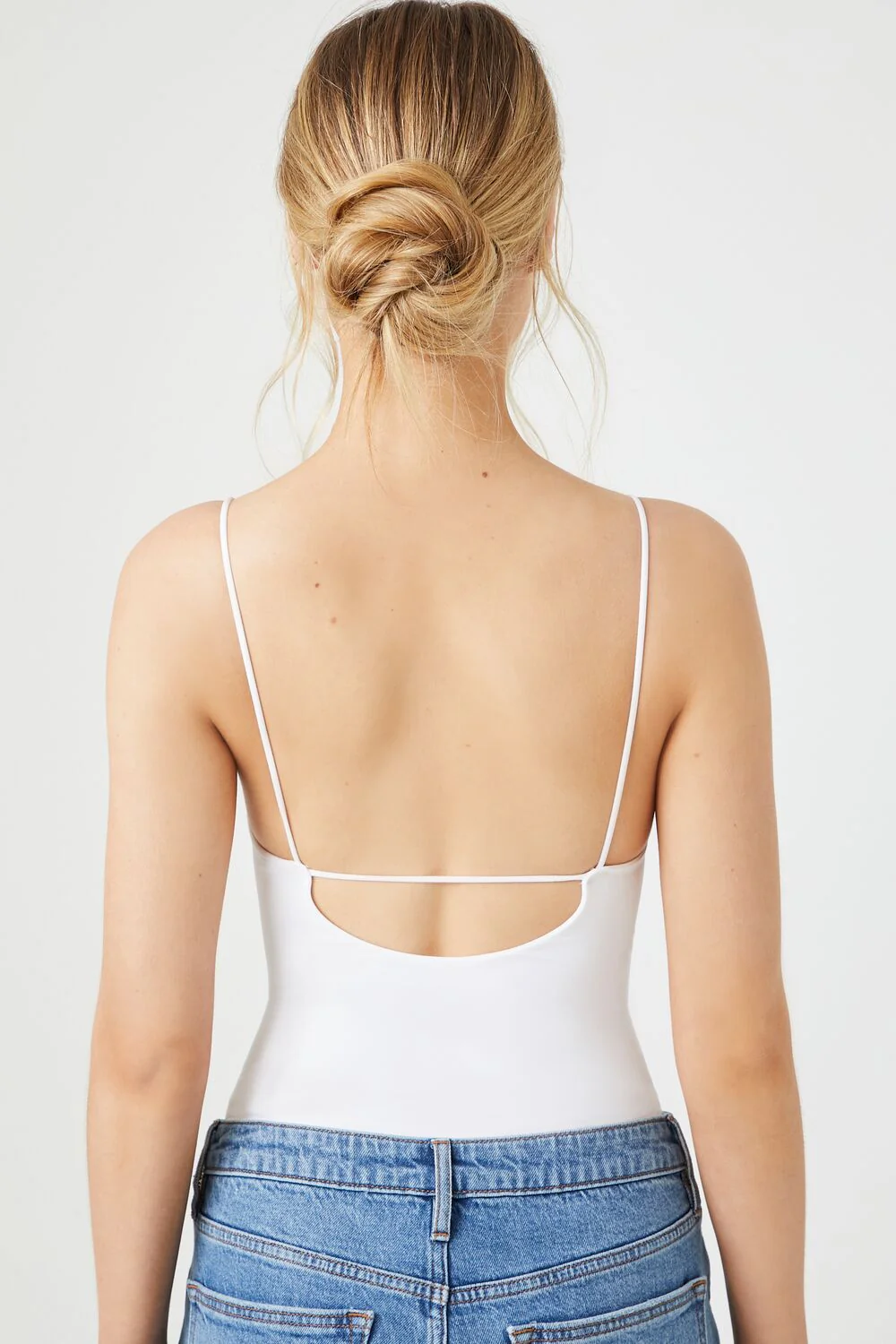 Seamless Strappy Cami Bodysuit - Image 3