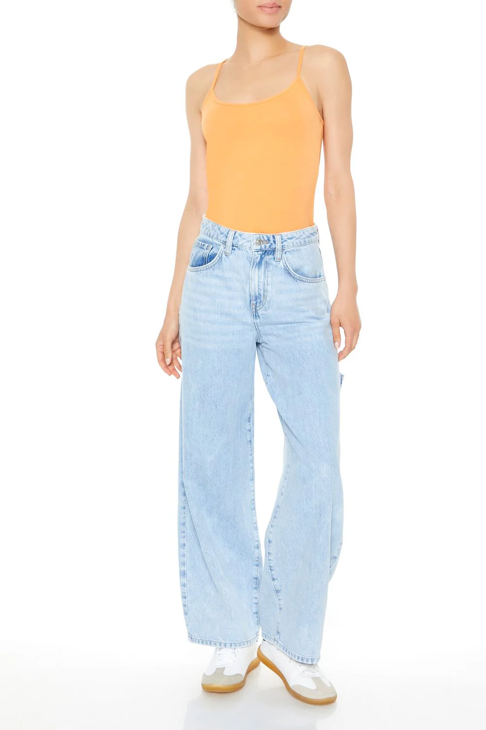 Cotton Scoop Neck Cami - Image 4