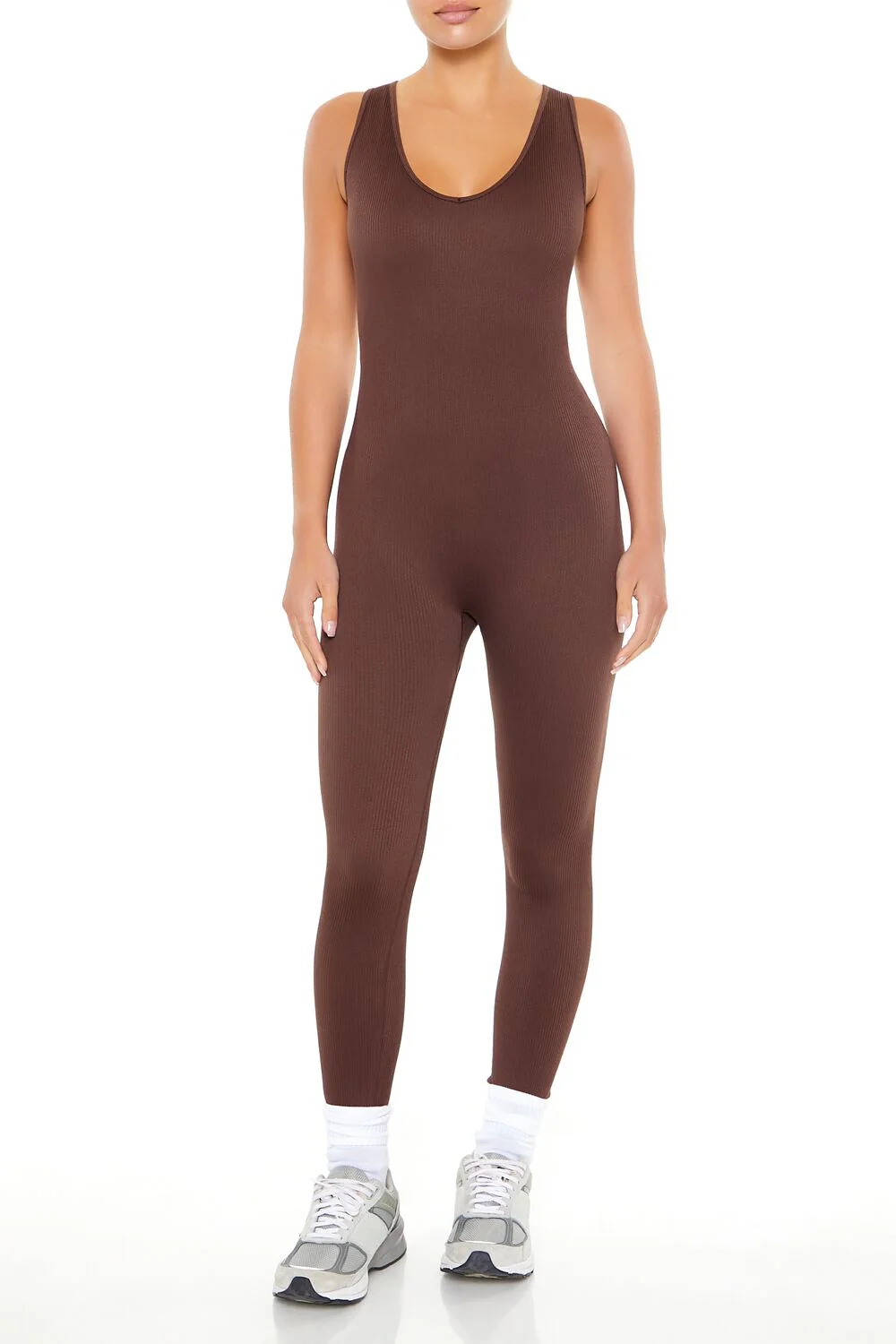 Sleeveless V-Neck Jumpsuit - Image 5