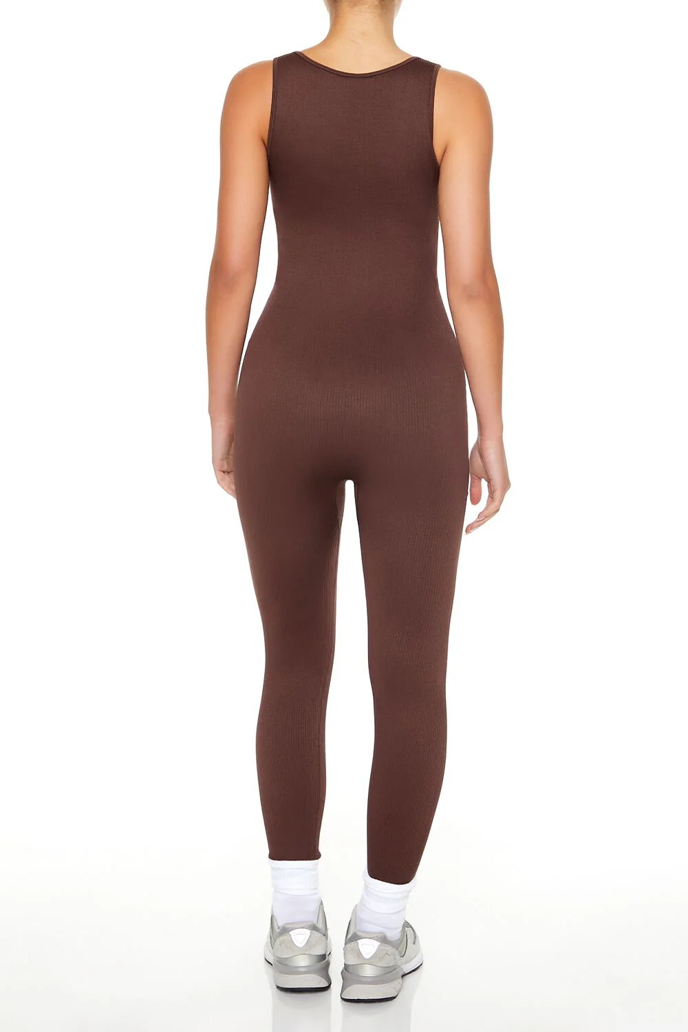Sleeveless V-Neck Jumpsuit - Image 7