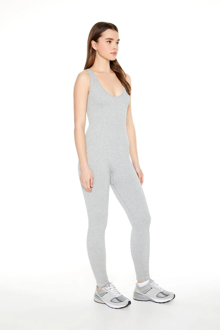 Seamless Scoop-Neck Tank Jumpsuit - Image 2