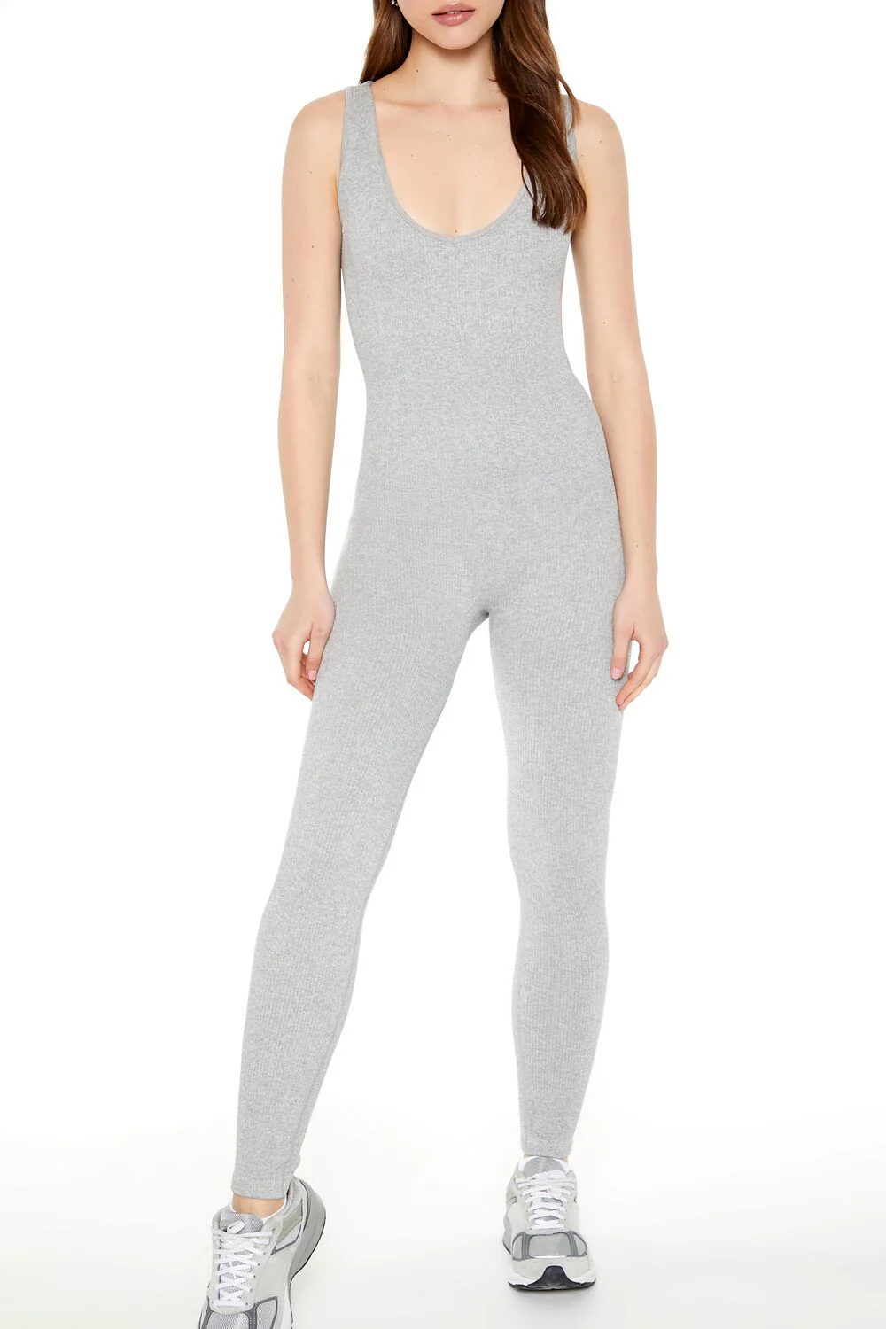 Seamless Scoop-Neck Tank Jumpsuit - Image 4