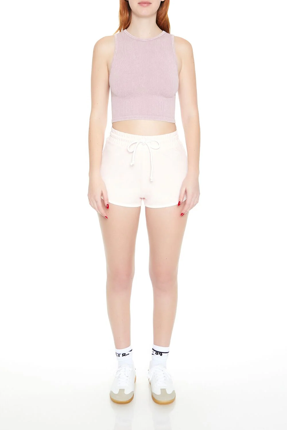Cropped Seamless Tank Top - Image 2