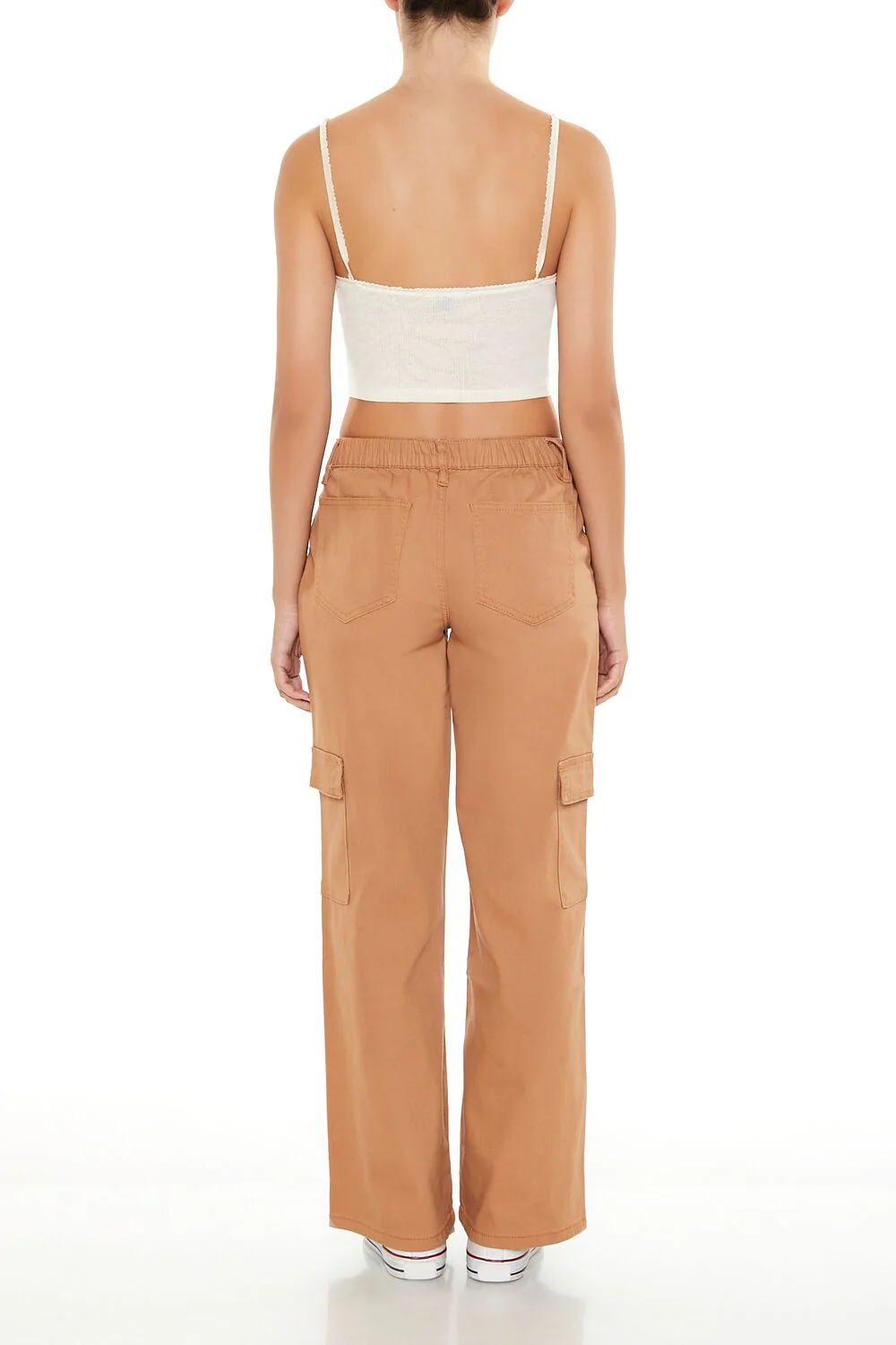 Twill Low-Rise Cargo Pants - Image 4
