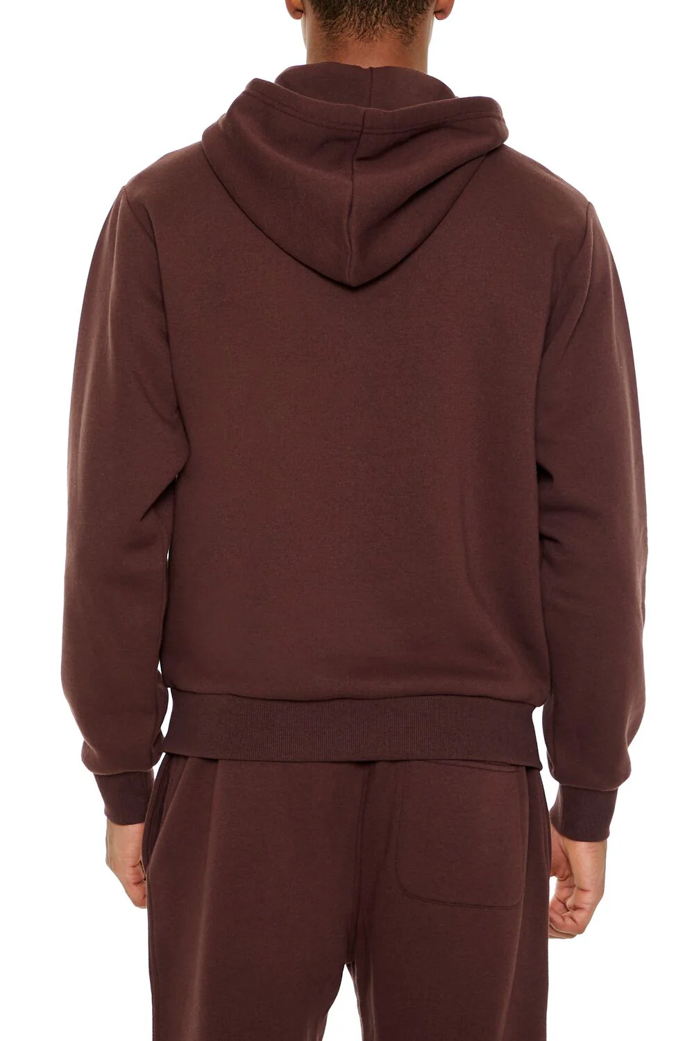 Drawstring Cotton-Blend Hoodie - Image 4