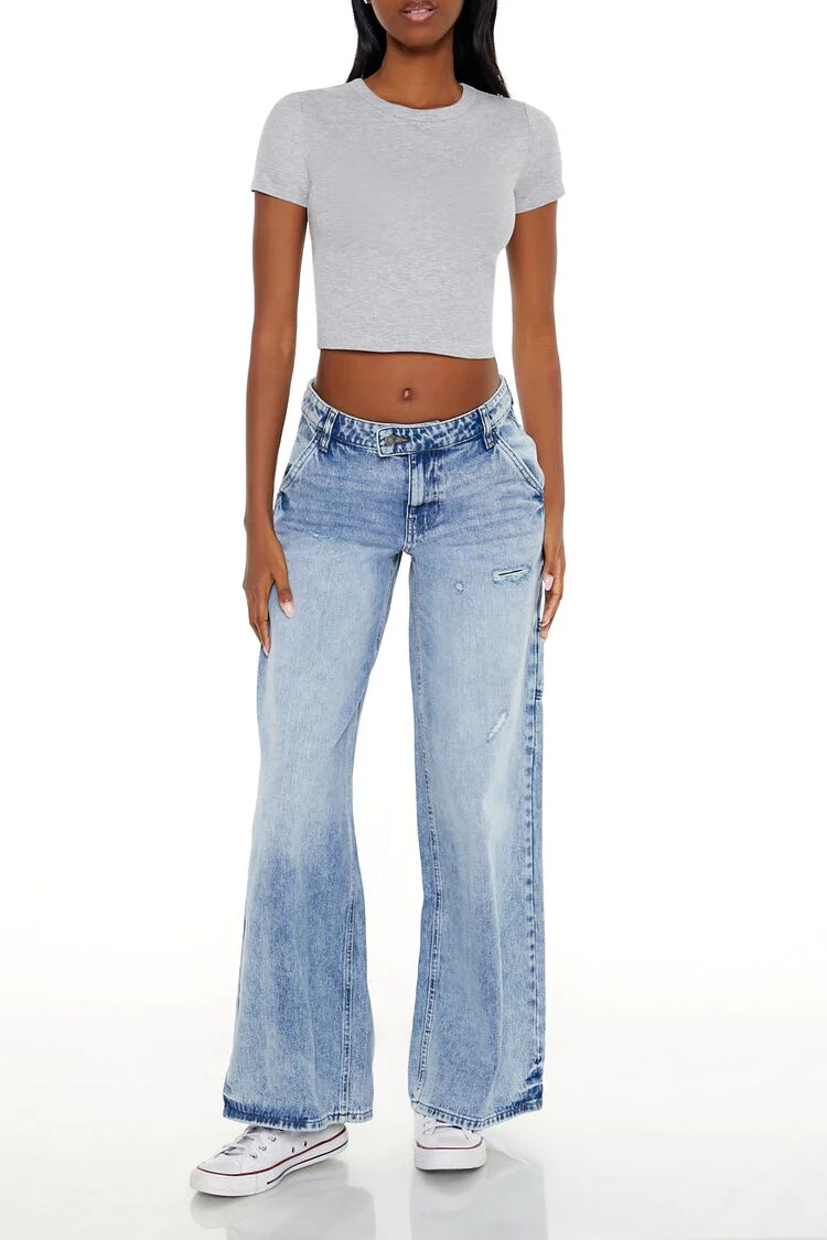 Cropped Crew Baby Tee - Image 2