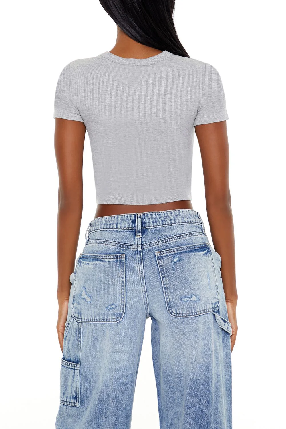 Cropped Crew Baby Tee - Image 5