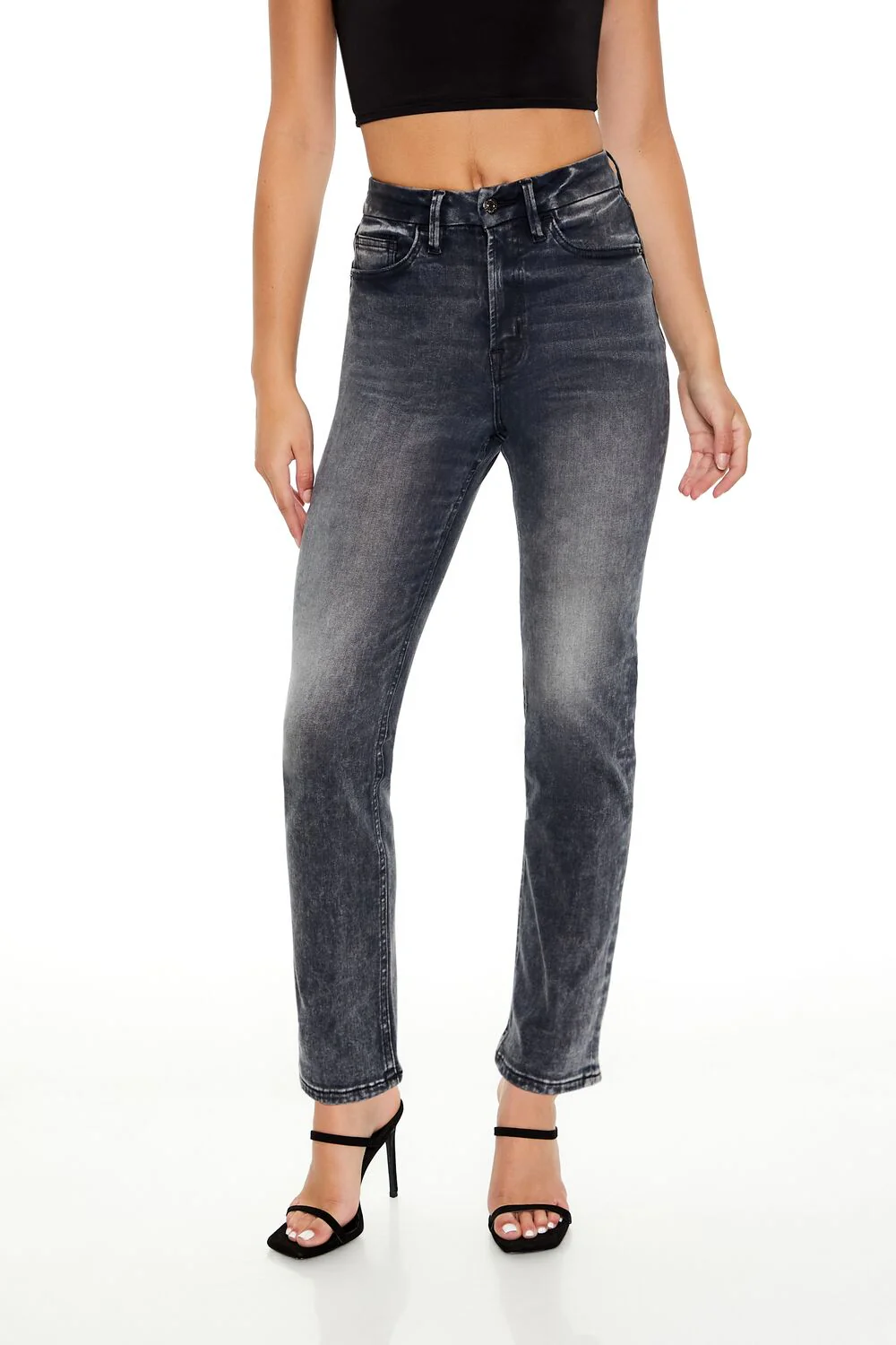 Curvy High-Rise Straight Jeans - Image 2