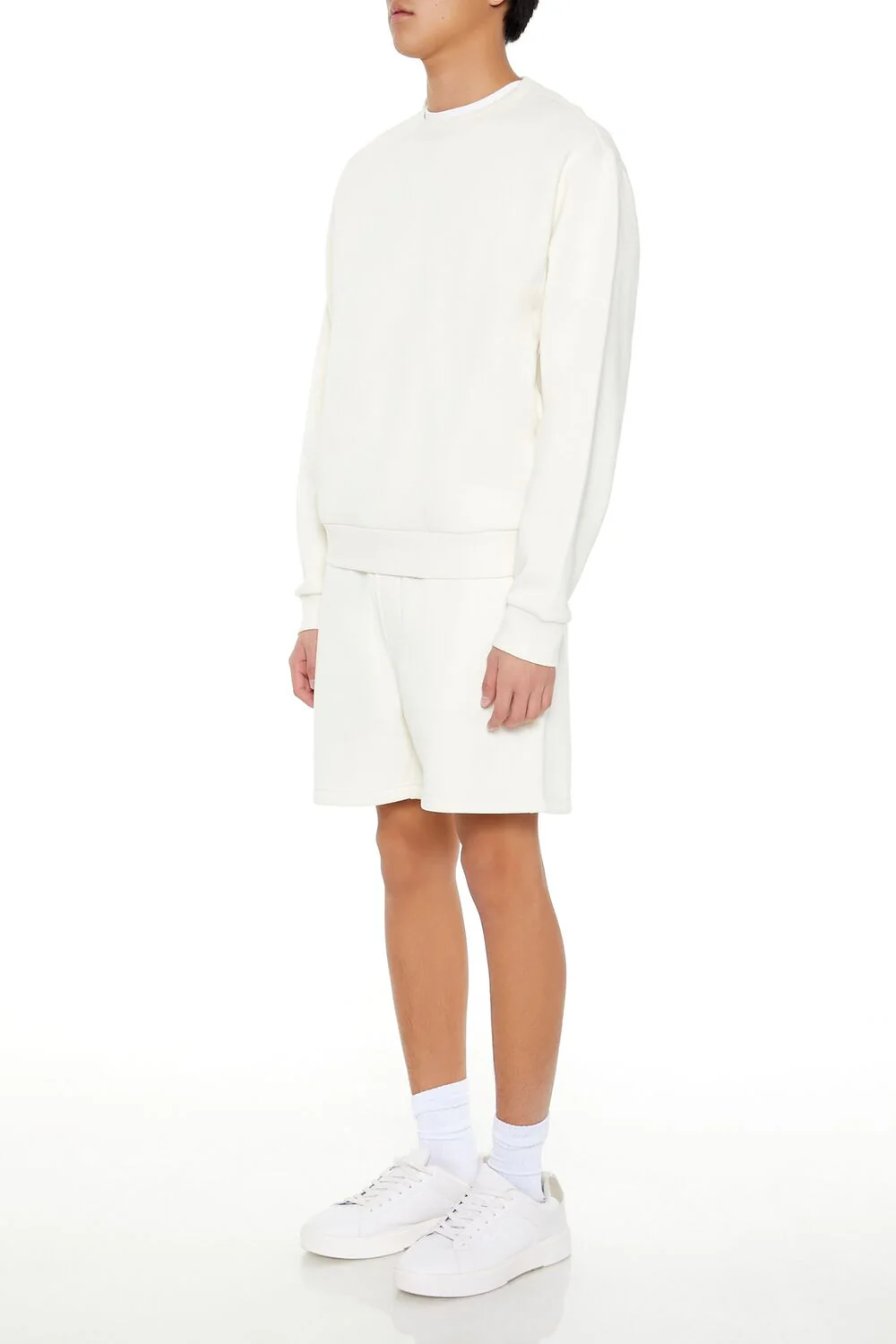Cotton-Blend Drawstring Shorts - Image 3