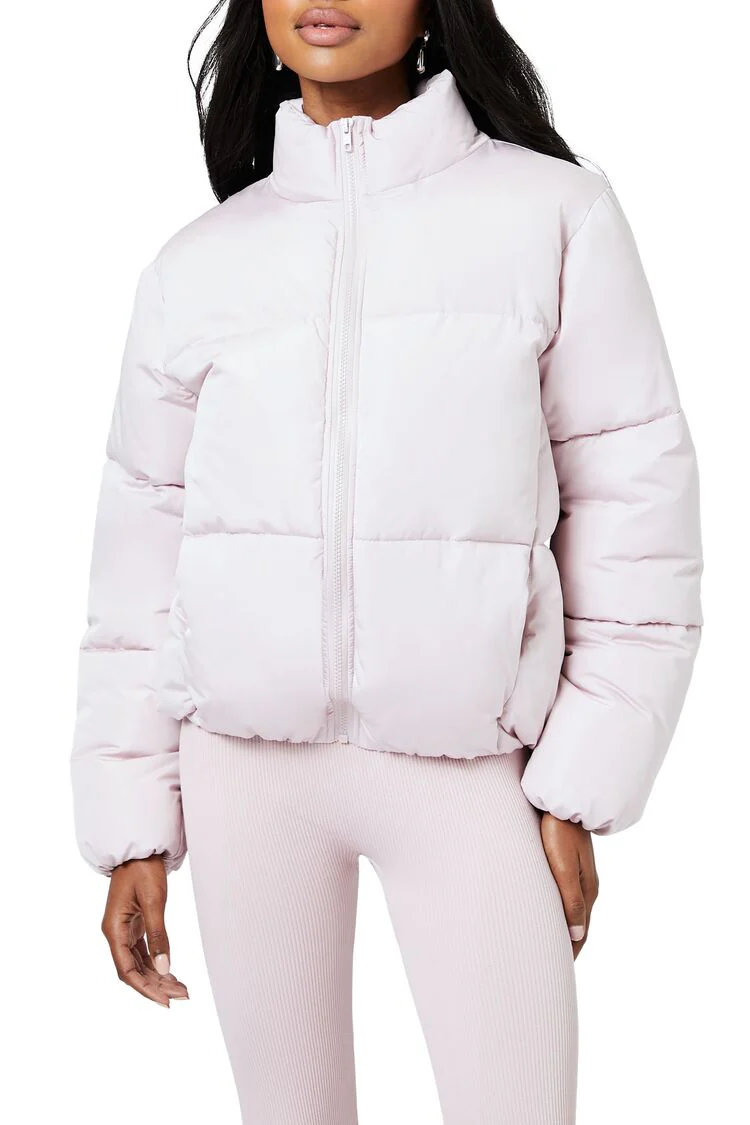 Quilted Zip-Up Puffer Jacket - Image 6