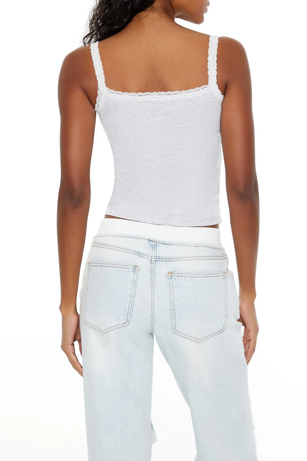 Rosette Lace-Trim Cami - Image 5