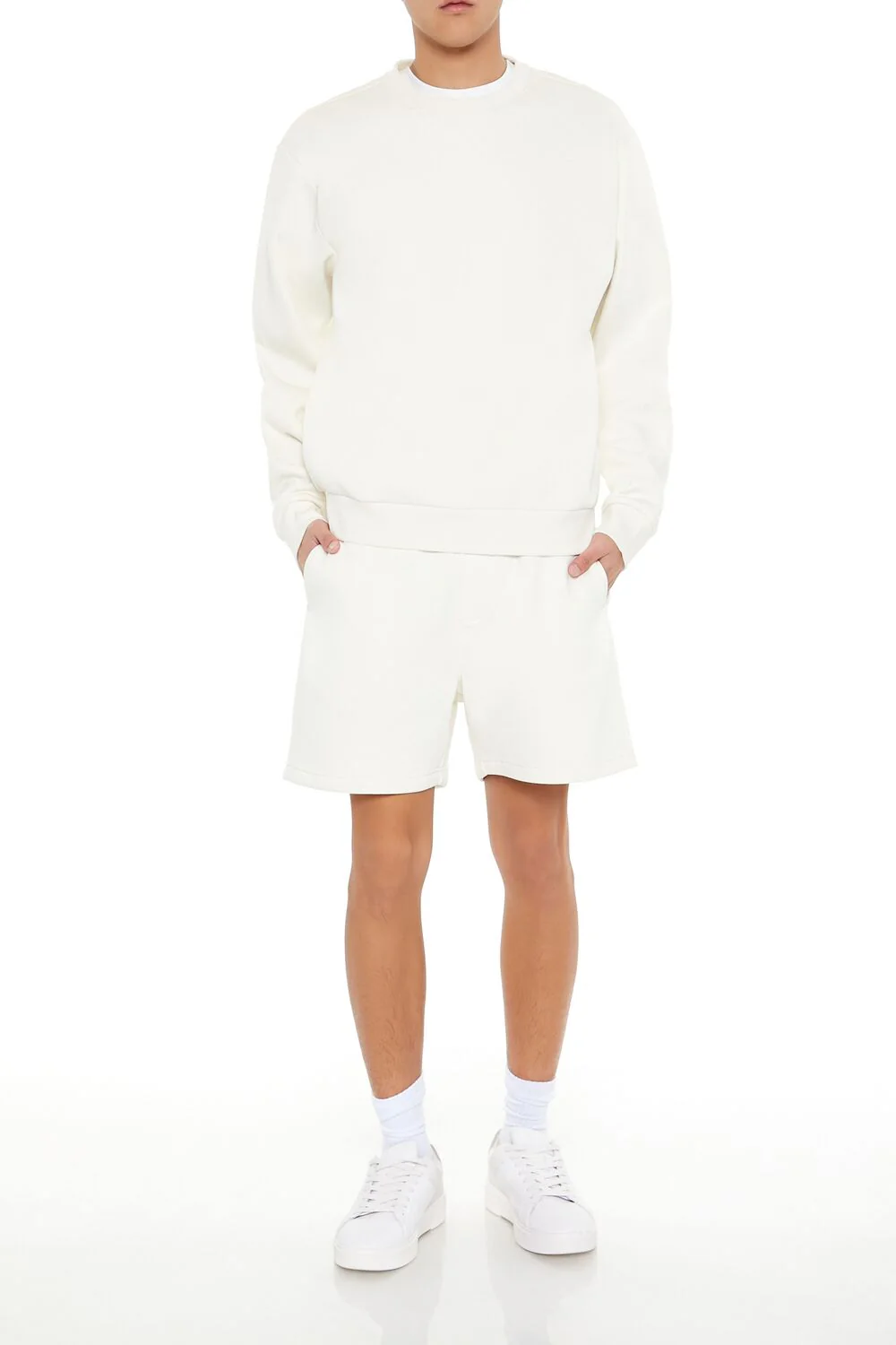 Drop-Sleeve Crew Pullover - Image 2