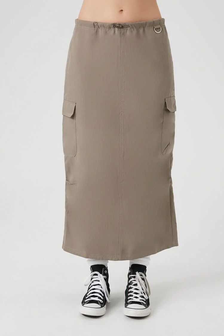 Cargo Maxi Skirt - Image 2