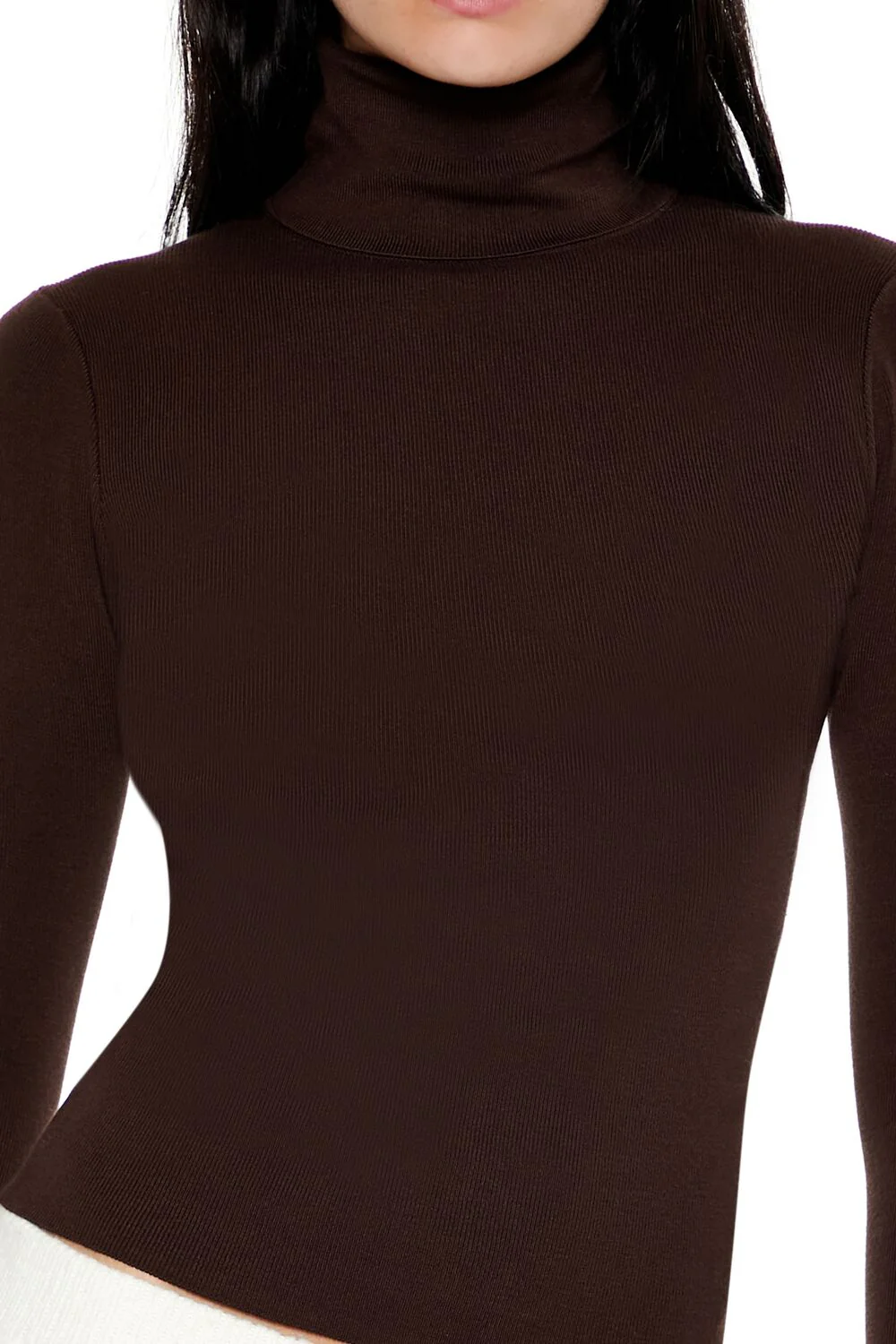 Fitted Turtleneck Sweater - Image 13