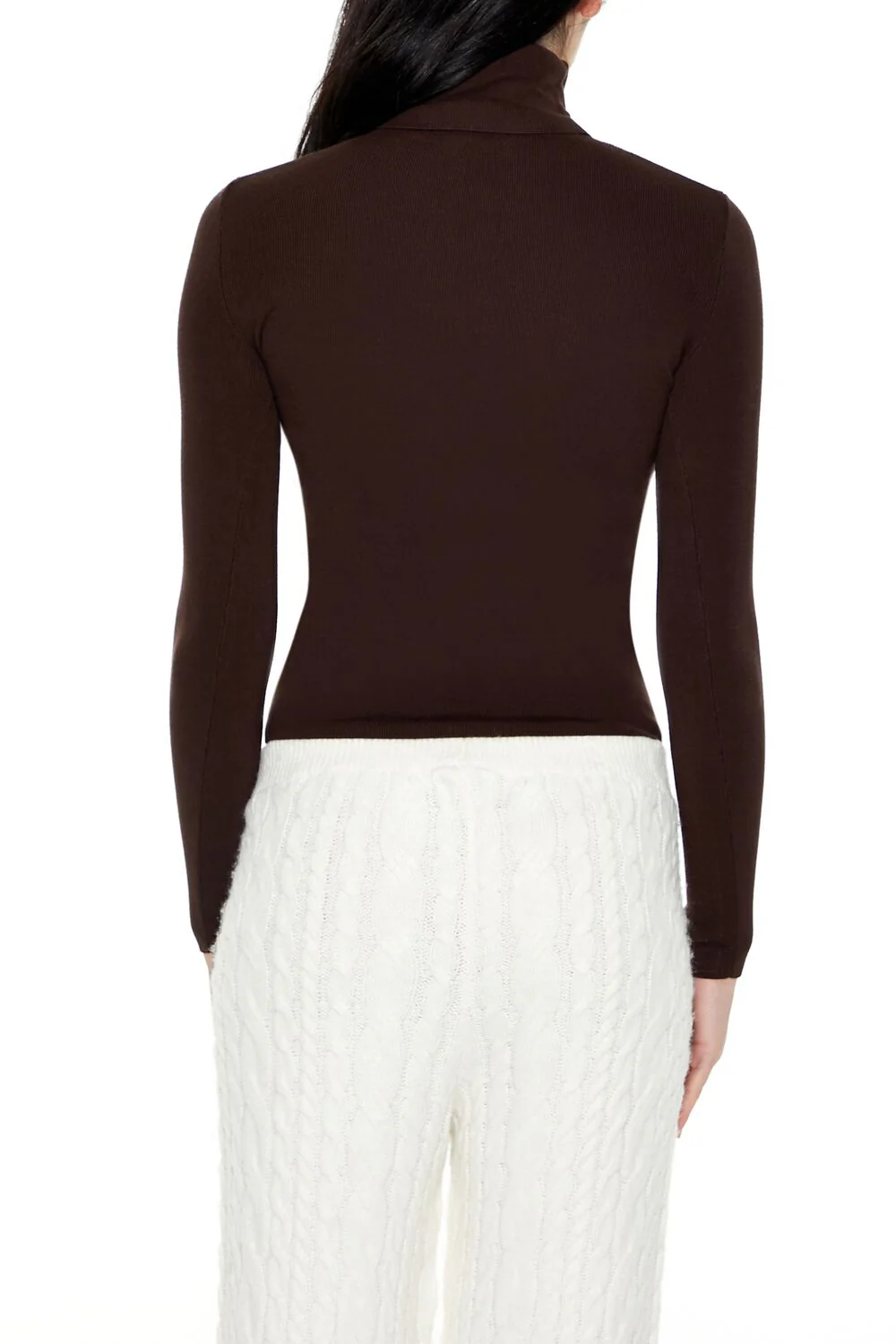 Fitted Turtleneck Sweater - Image 15