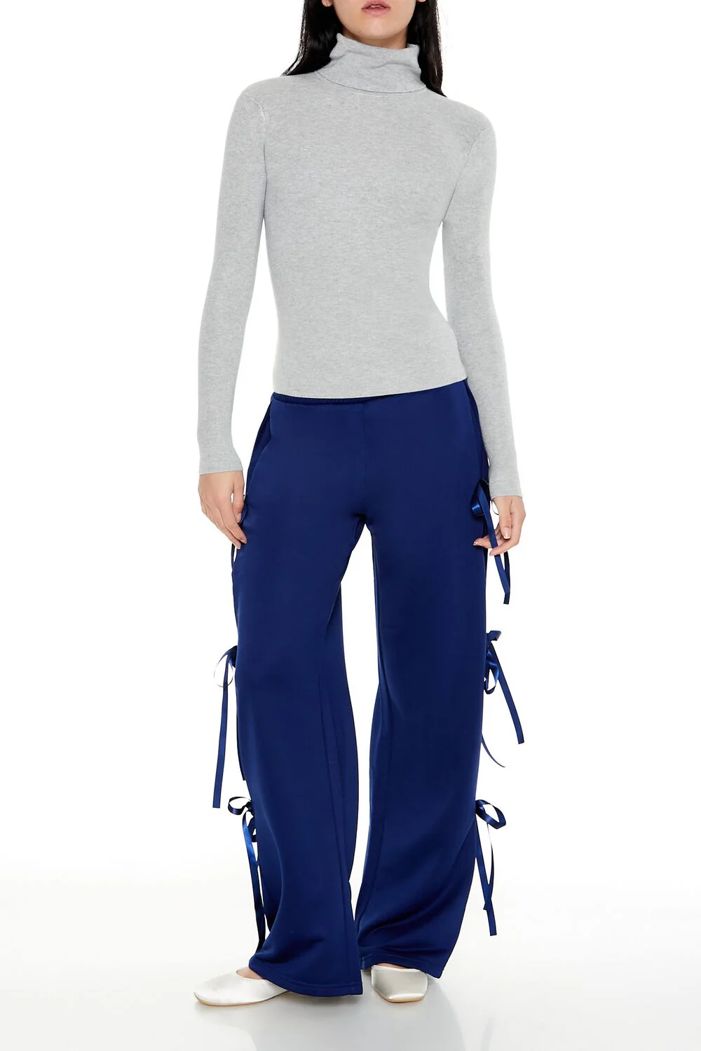 Fitted Turtleneck Sweater - Image 2