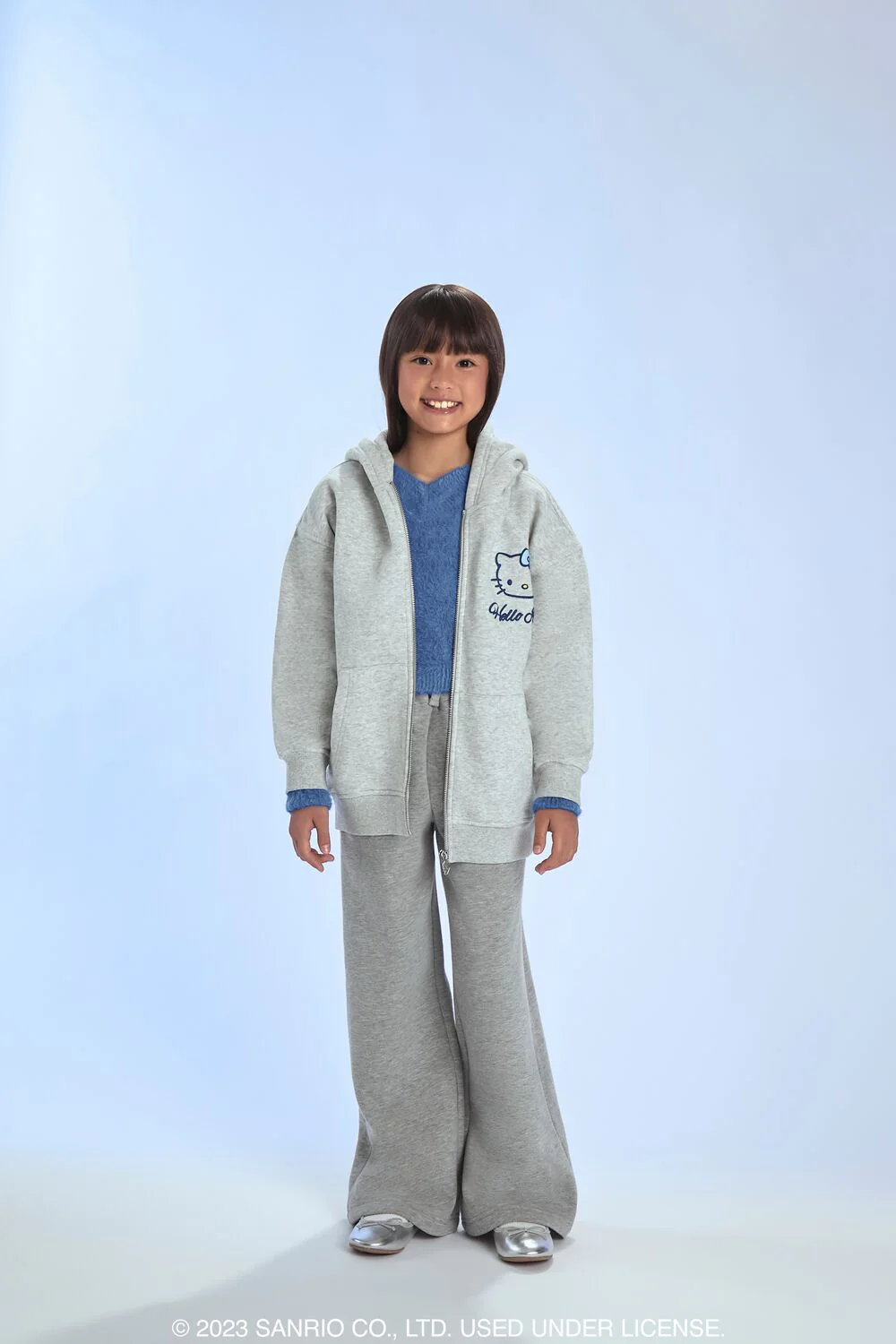 Girls Hello Kitty Zip-Up Hoodie (Kids) - Image 4