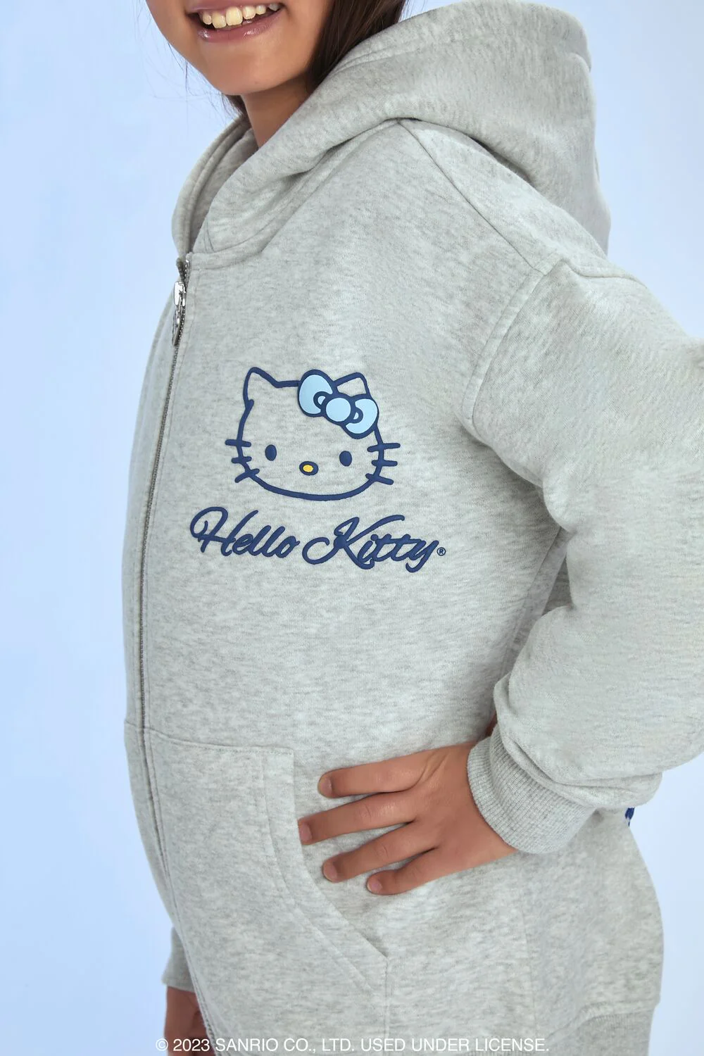 Girls Hello Kitty Zip-Up Hoodie (Kids) - Image 5