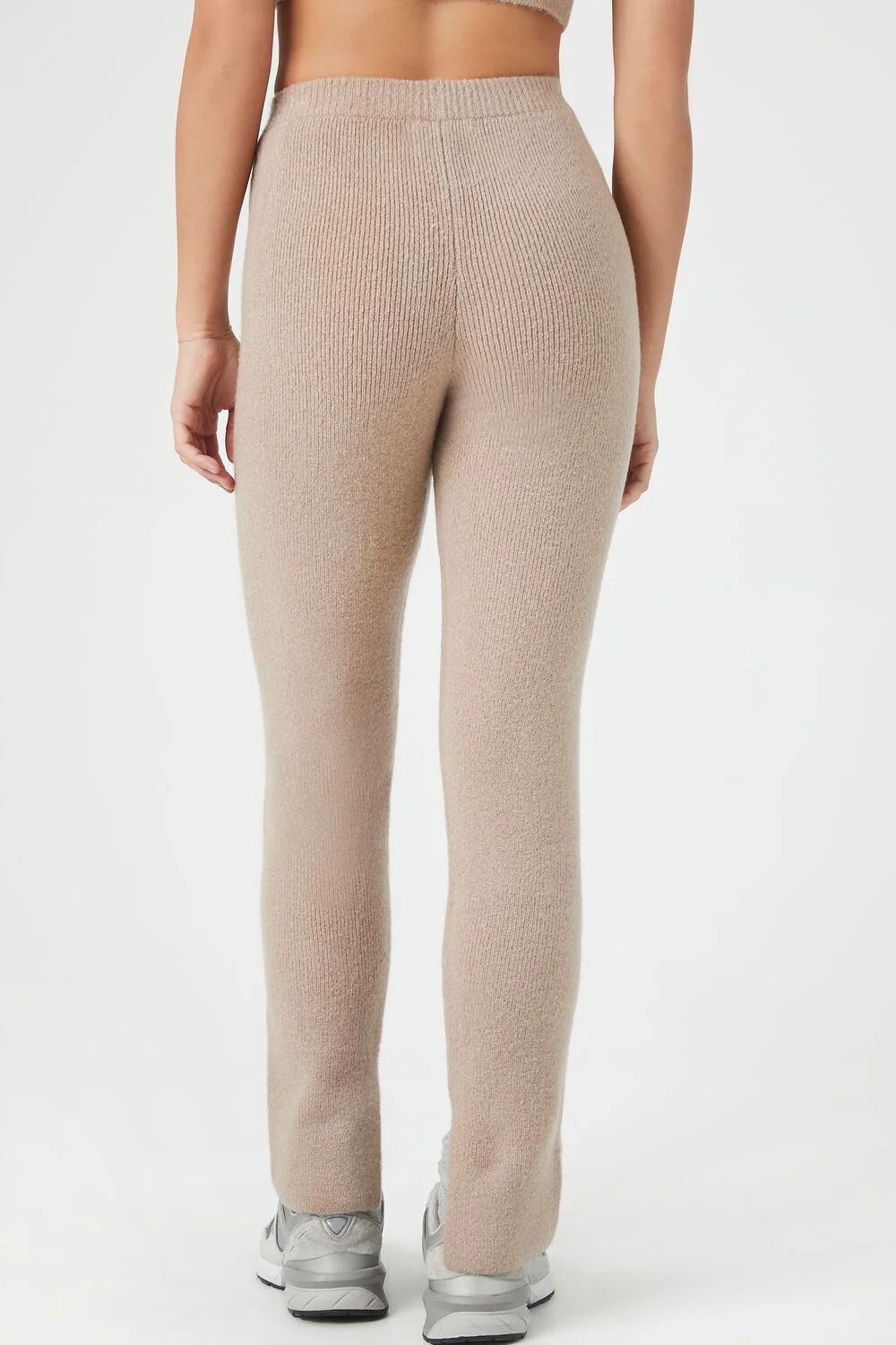 Sweater-Knit Straight Pants - Image 4