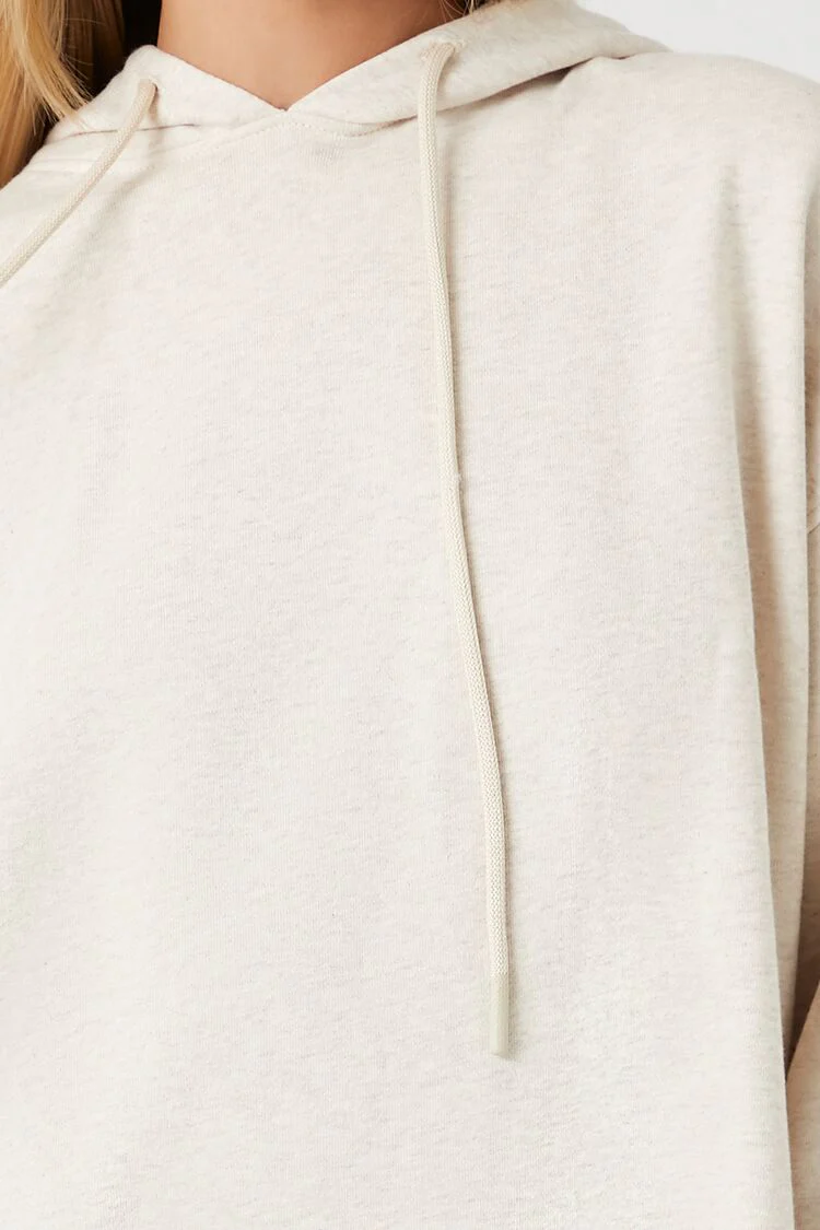 French Terry High-Low Hoodie - Image 10