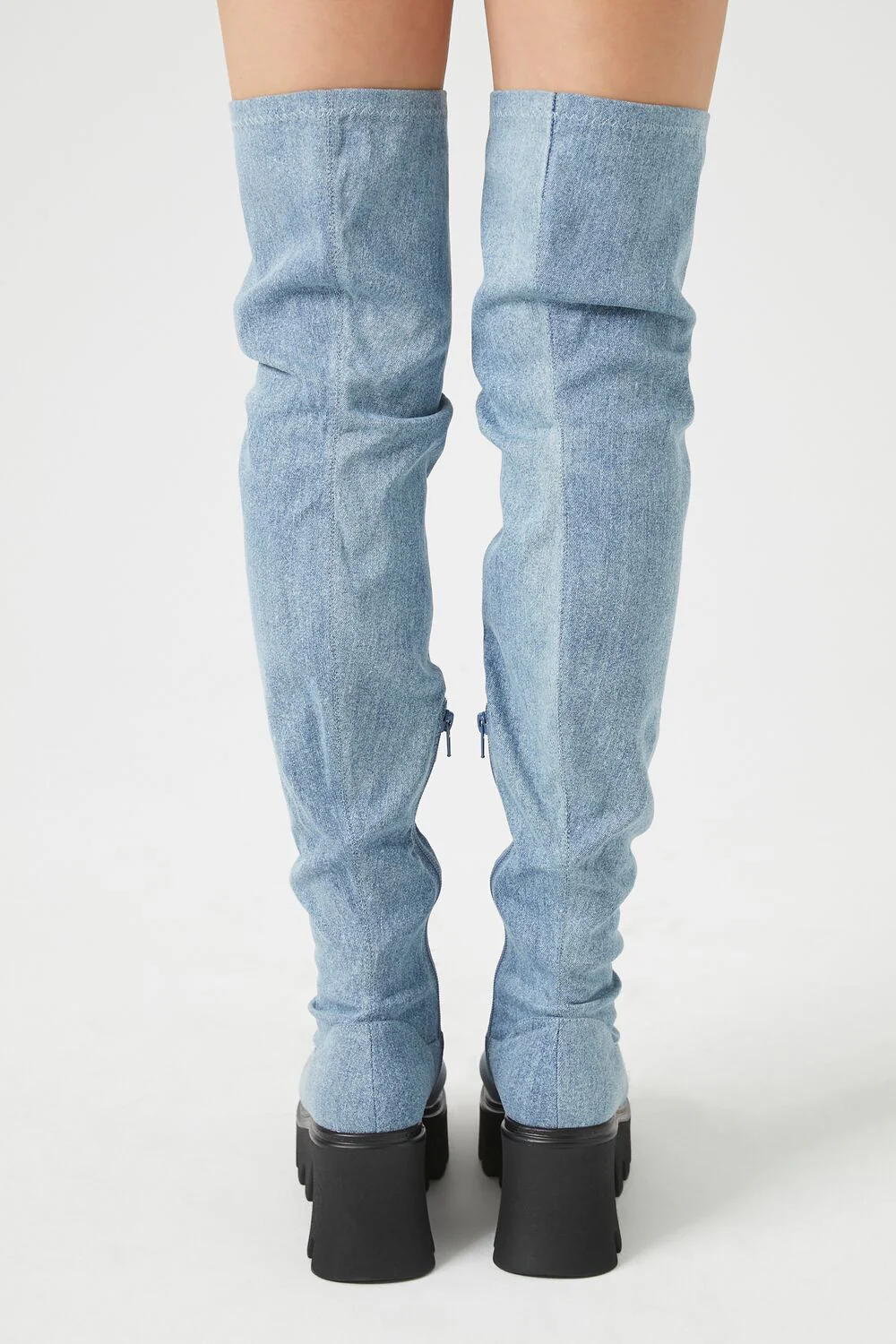 Over-the-Knee Lug-Sole Boots - Image 3