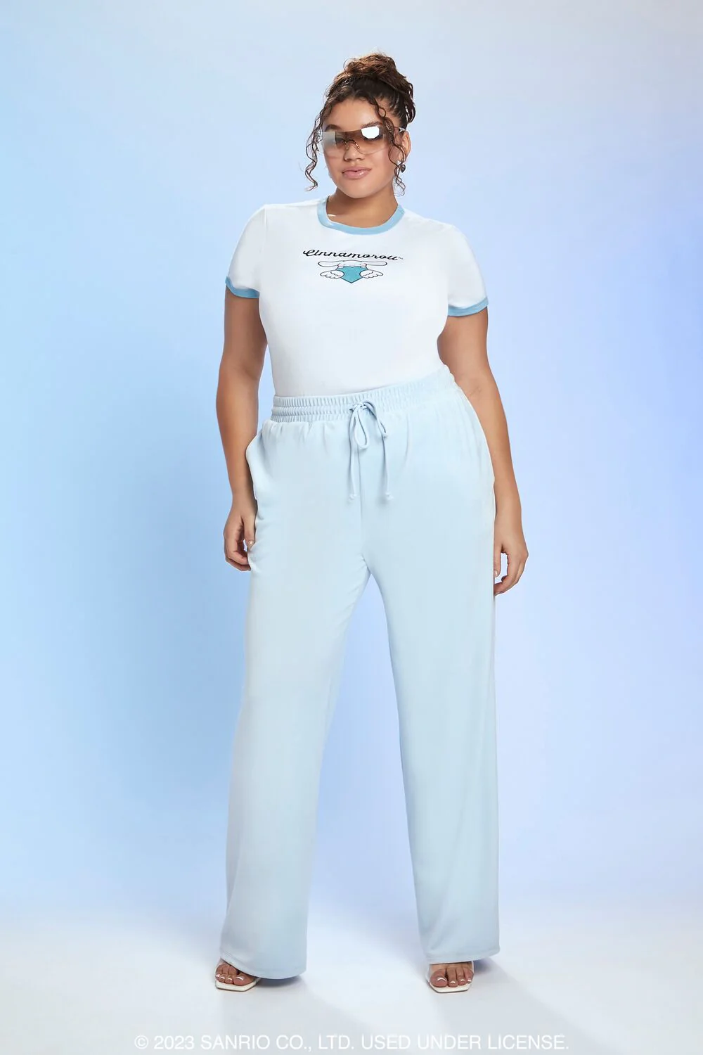Plus Size Cinnamoroll Ringer Tee - Image 4