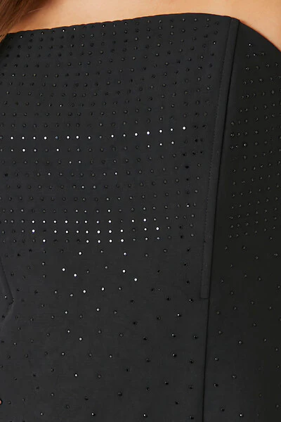 Rhinestone Mini Tube Dress - Image 5