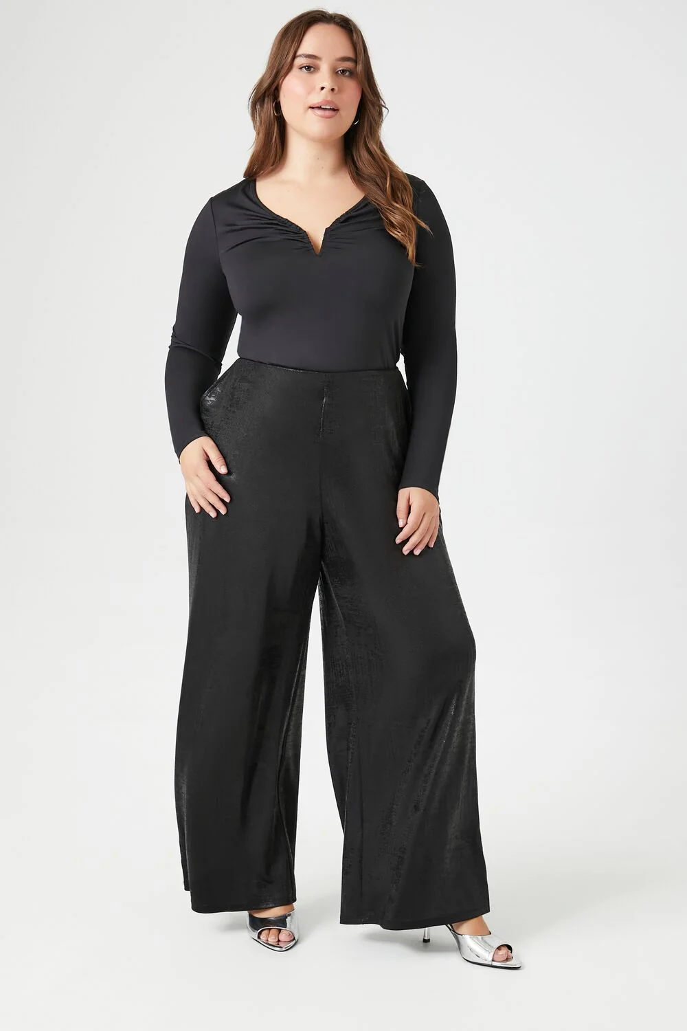 Plus Size Long-Sleeve Bodysuit - Image 4