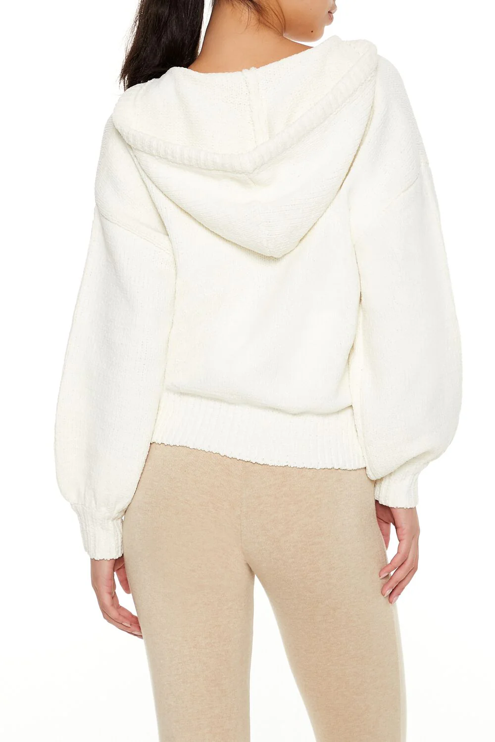 Hooded Drop-Sleeve Sweater - Image 5