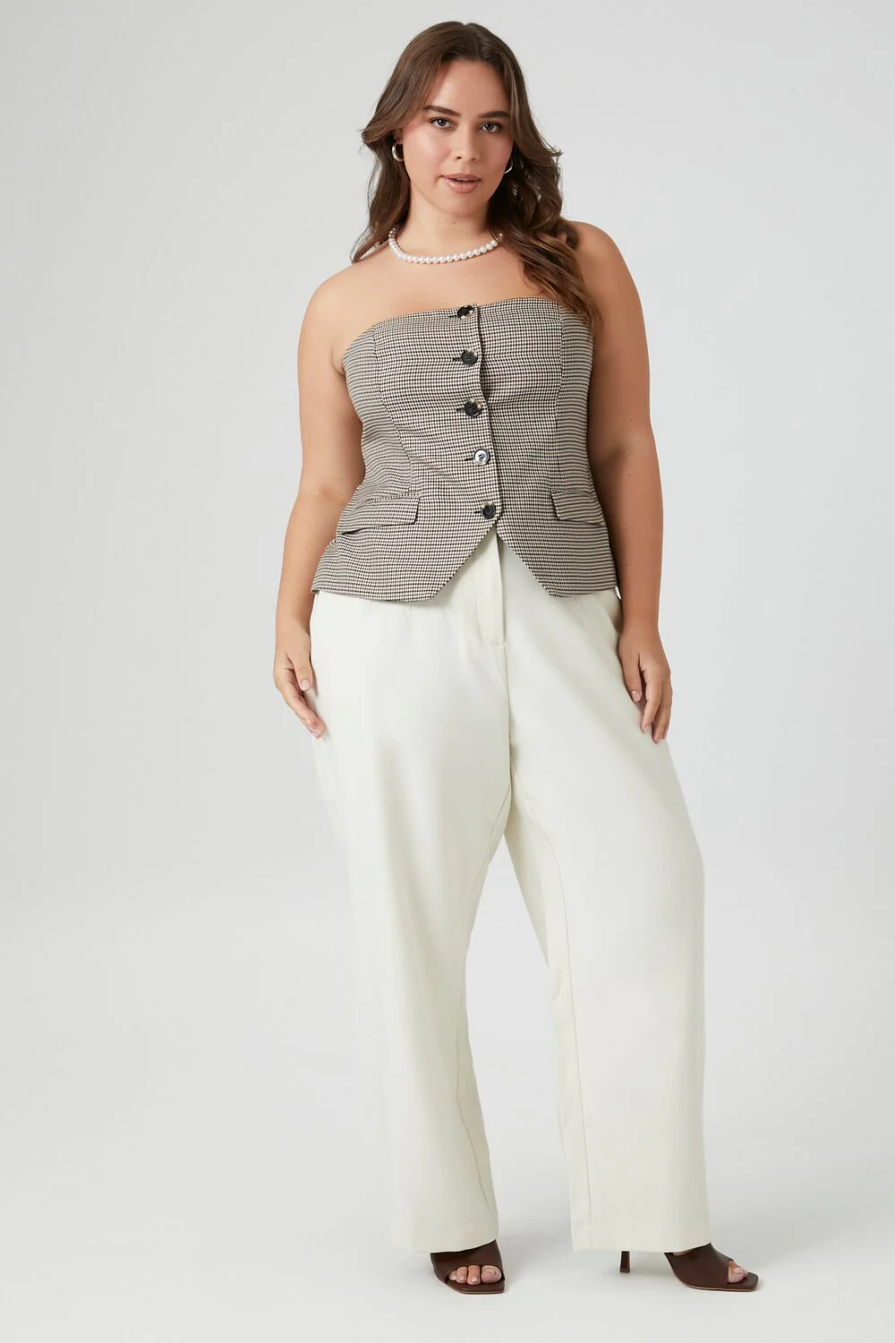Plus Size High-Rise Straight Pants - Image 5