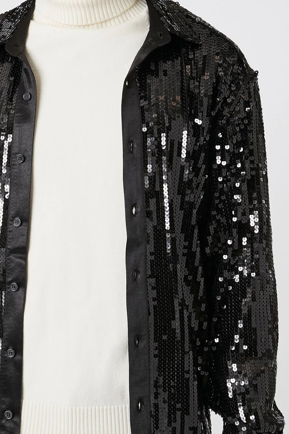 Sequin Drop-Sleeve Shirt - Image 5