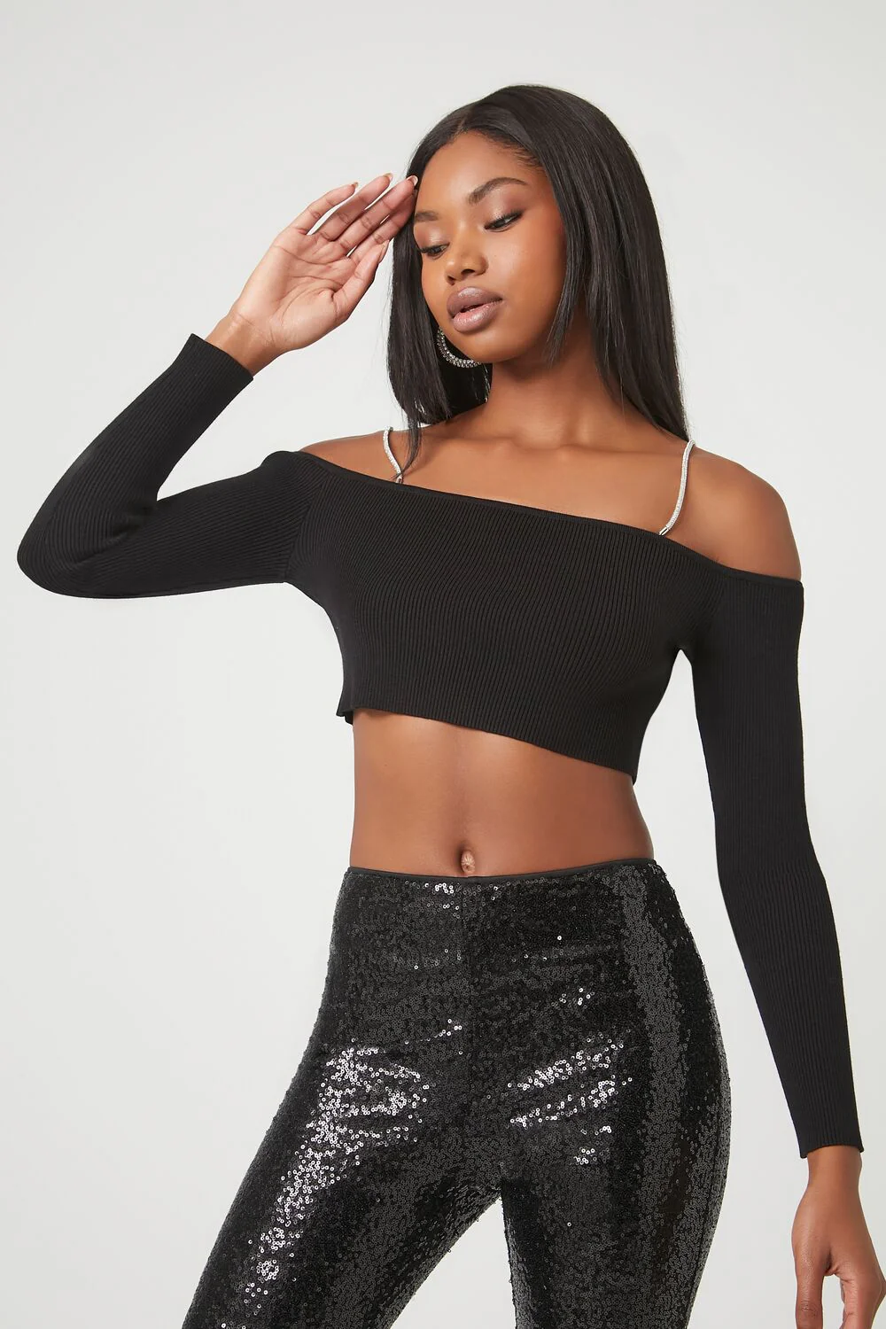 Off-the-Shoulder Crop Top - Image 6