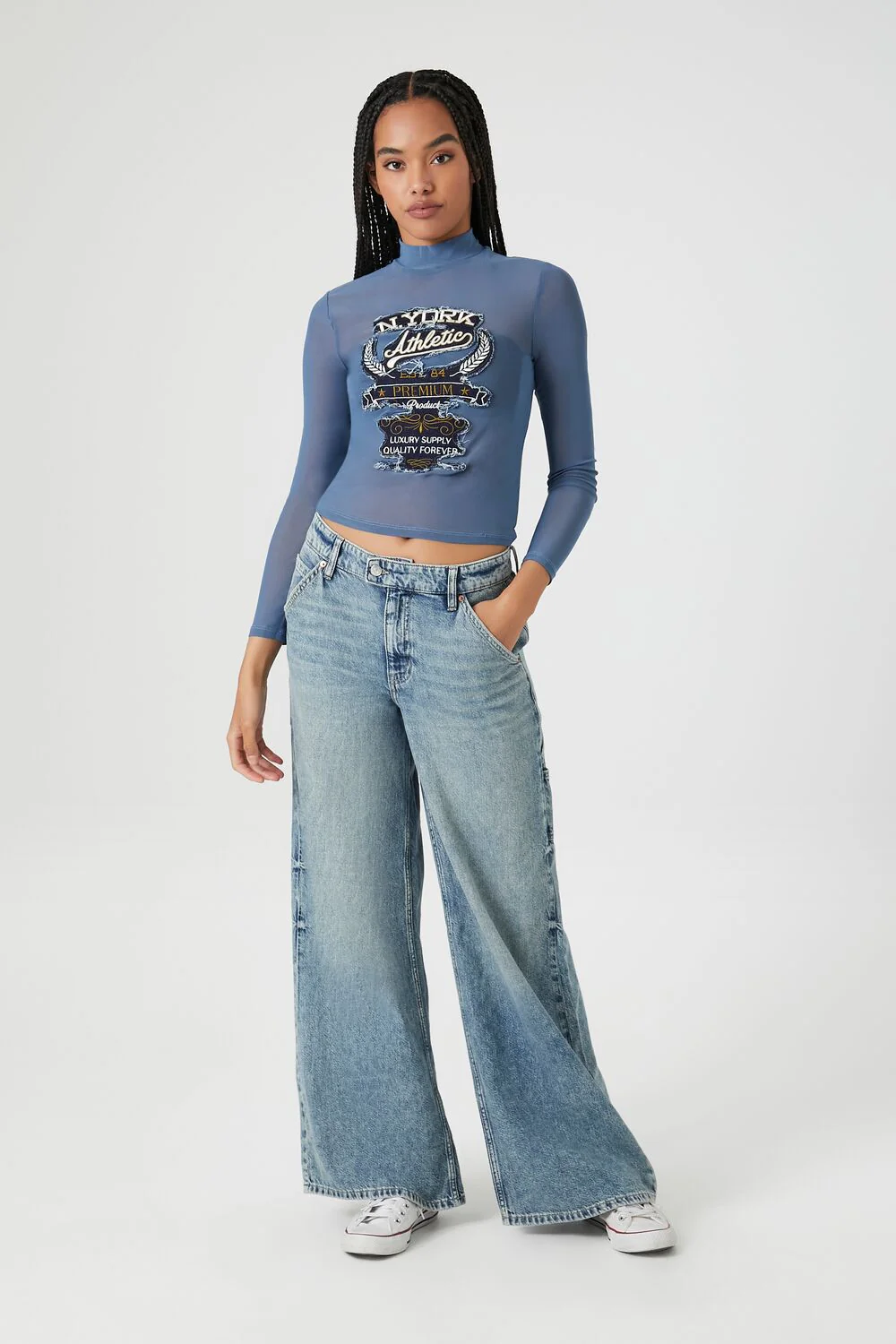 N York Athletic Mesh Top - Image 4