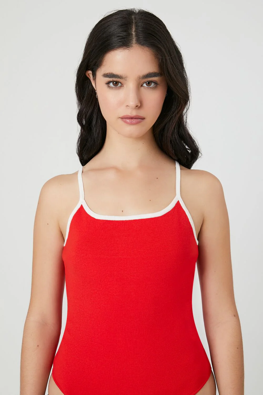 Sweater-Knit Cami Bodysuit - Image 10