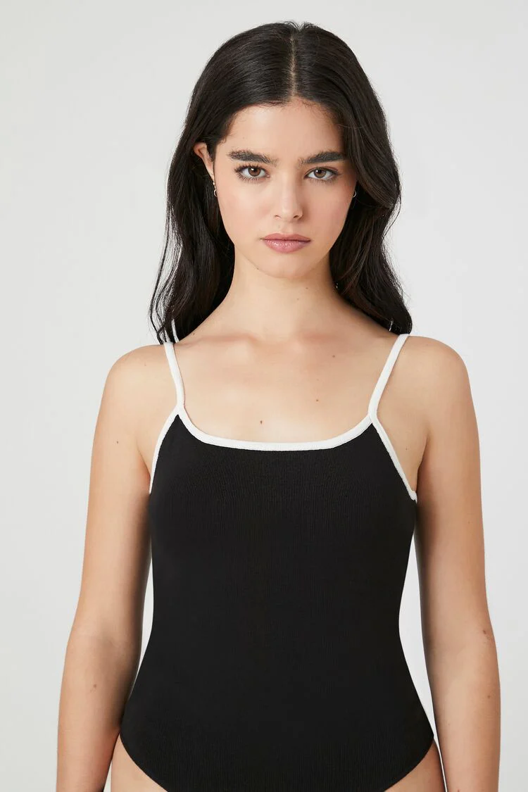 Sweater-Knit Cami Bodysuit - Image 5