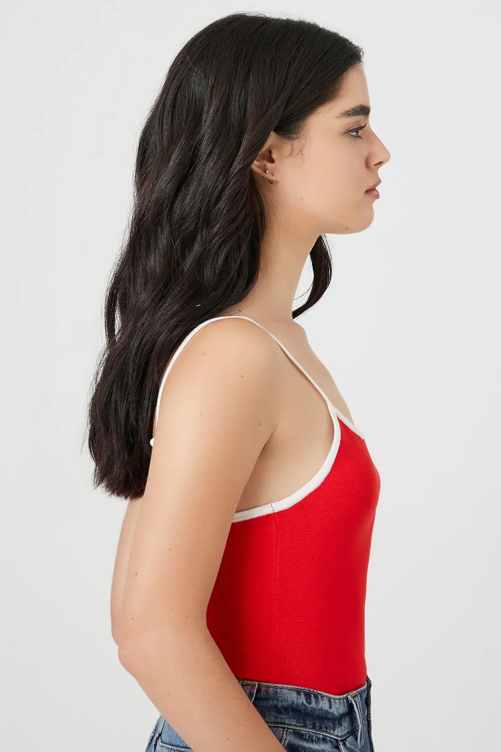 Sweater-Knit Cami Bodysuit - Image 7