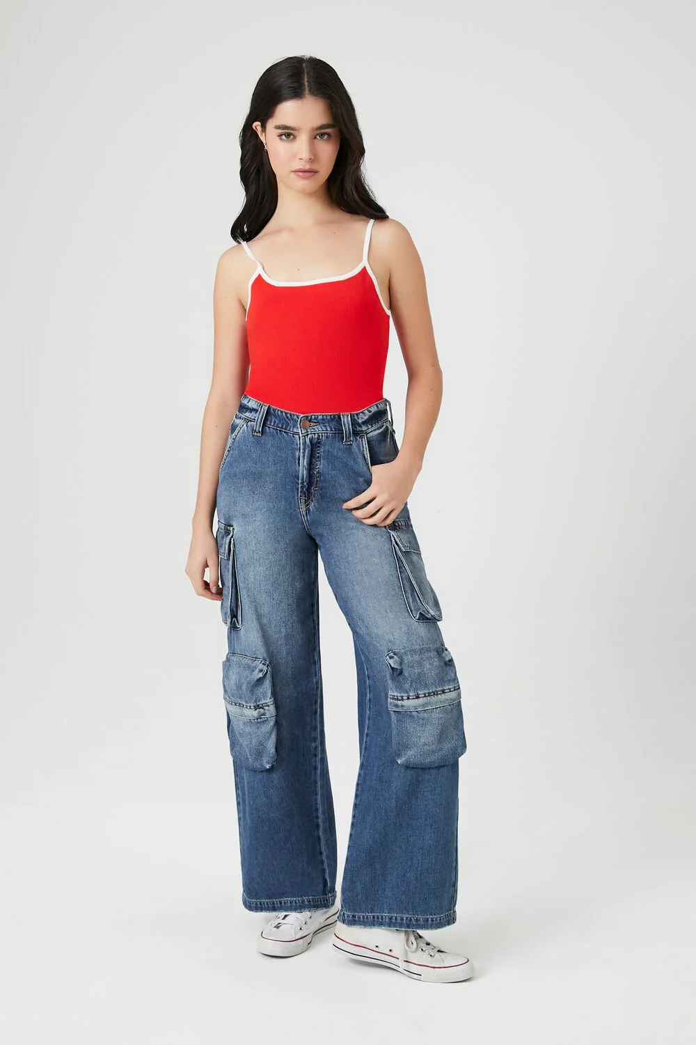 Sweater-Knit Cami Bodysuit - Image 9