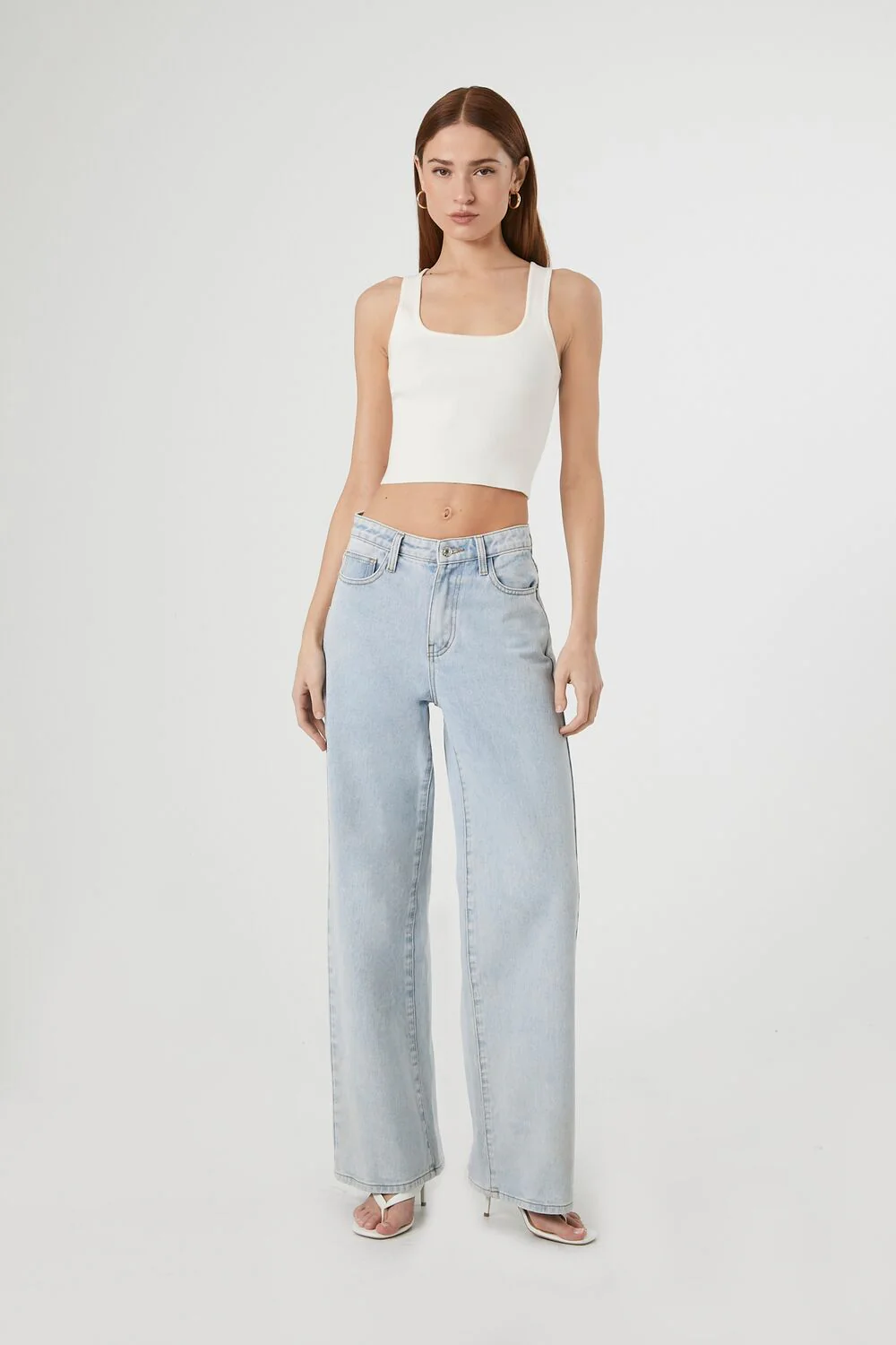 Sweater-Knit Cutout Tank Top - Image 4