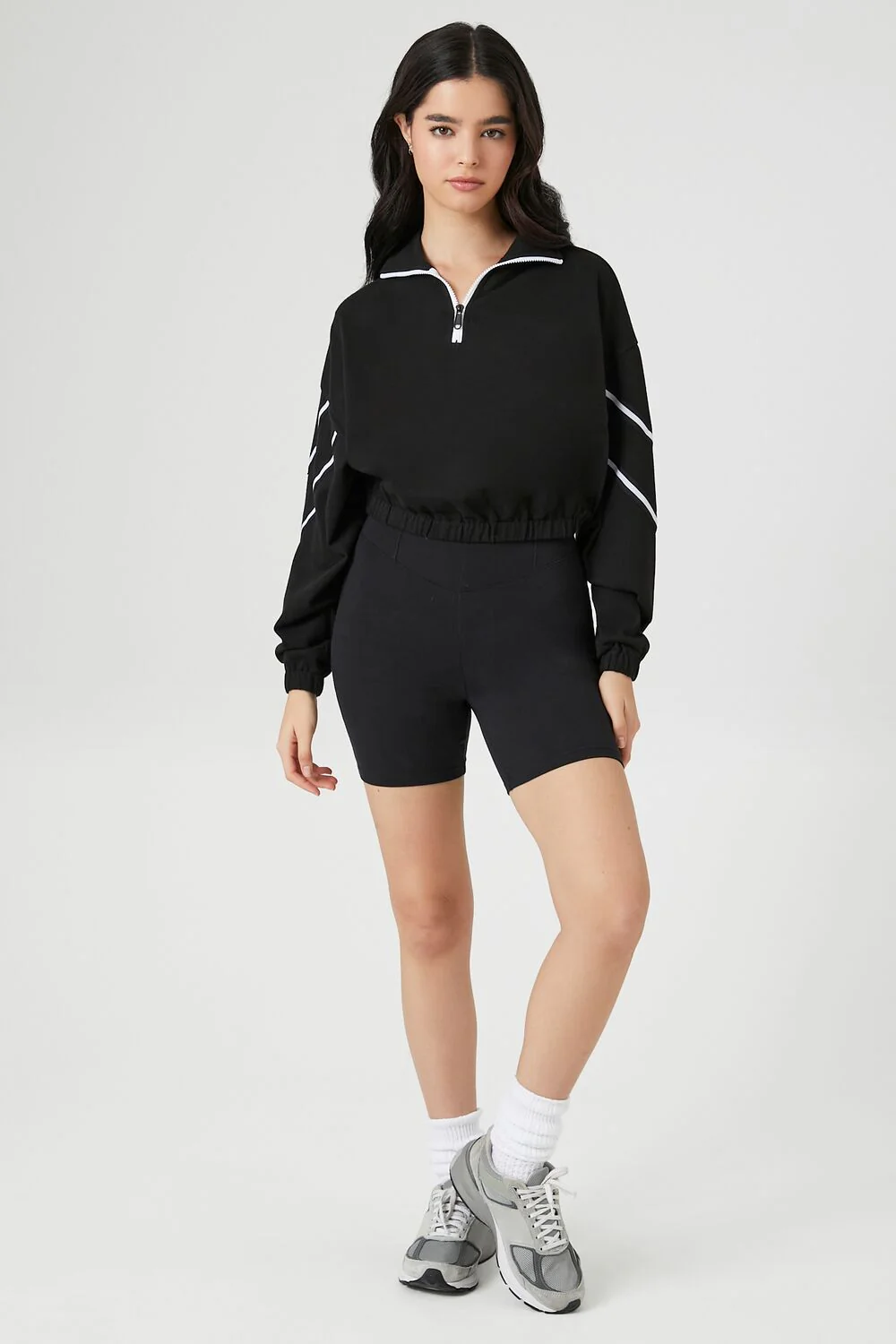 Half-Zip Drop-Sleeve Pullover - Image 4