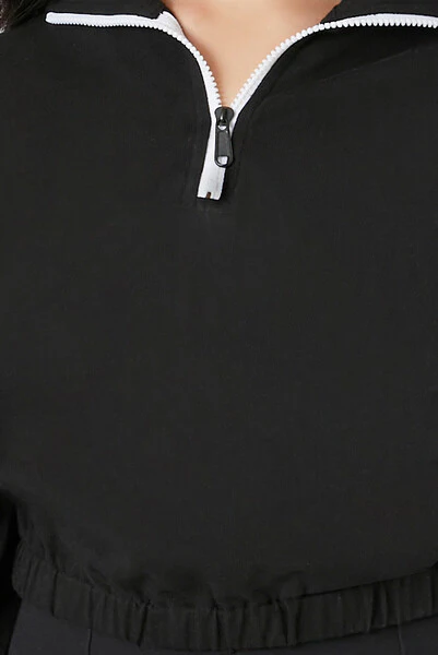 Half-Zip Drop-Sleeve Pullover - Image 5