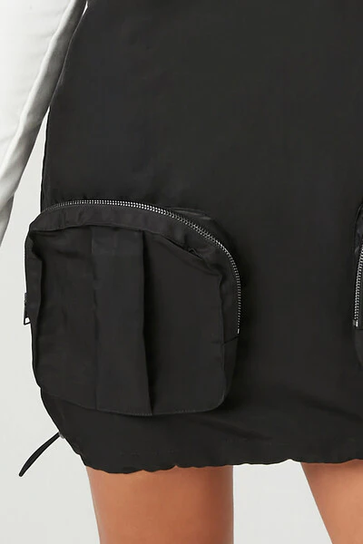Cargo Pocket Mini Dress - Image 5