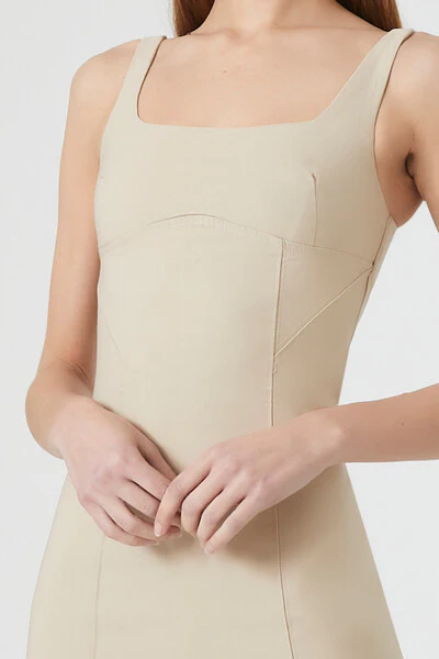 Bodycon Tank Midi Dress - Image 5