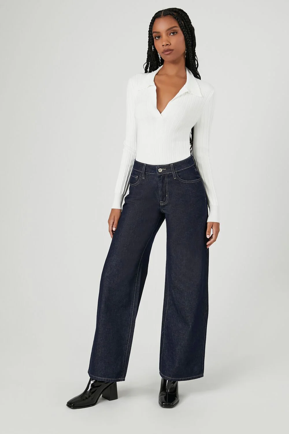 Ribbed Sweater-Knit Bodysuit - Image 4