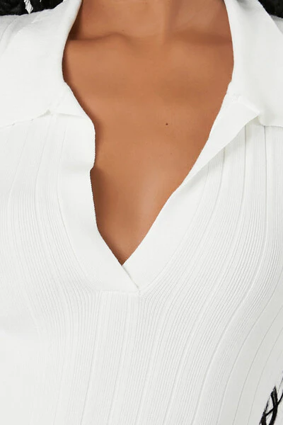 Ribbed Sweater-Knit Bodysuit - Image 6
