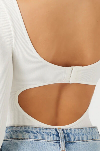 Seamless Cutout Bodysuit - Image 7